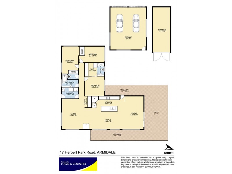 17 Herbert Park Road, Armidale NSW 2350 Floorplan