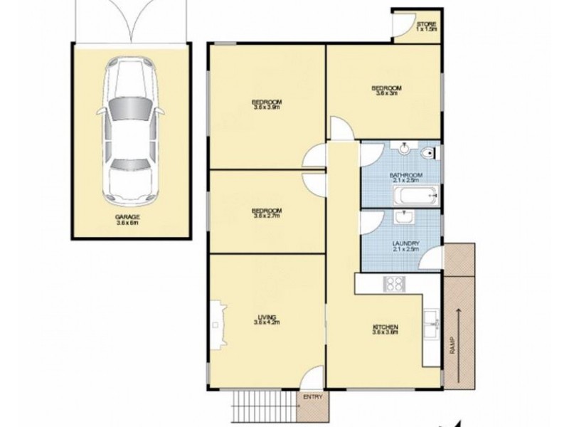 218 Erskine Street, Armidale NSW 2350 Floorplan