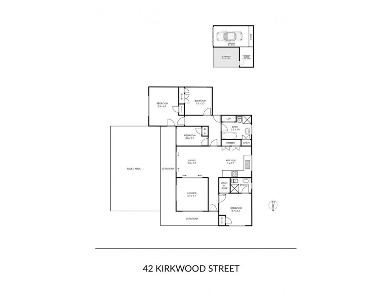 42 Kirkwood Street, Armidale NSW 2350 Floorplan