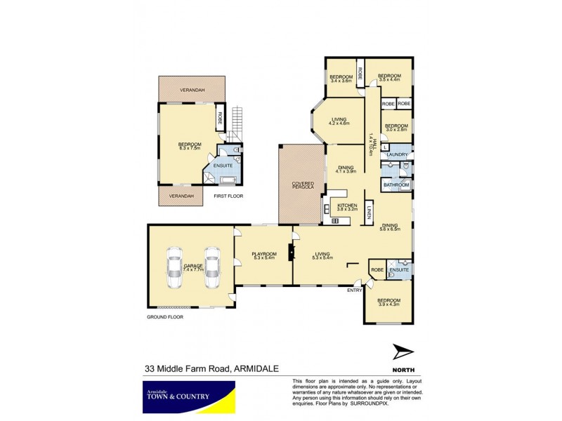 33 Middle Farm Road, Armidale NSW 2350 Floorplan