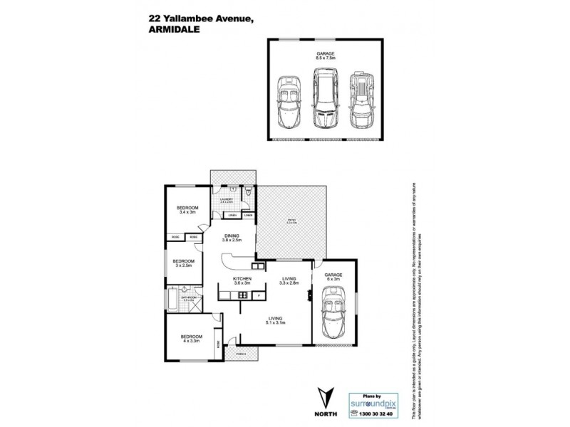 22 Yallambee Avenue, Armidale NSW 2350 Floorplan
