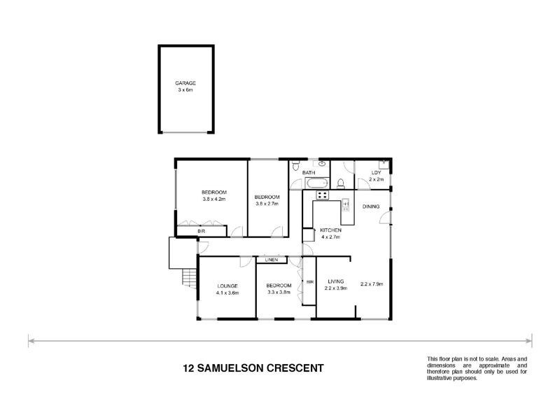 12 Samuelson Crescent, Armidale NSW 2350 Floorplan