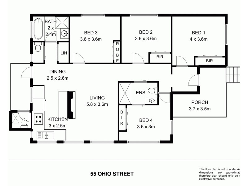 55 Ohio Street, Armidale NSW 2350 Floorplan