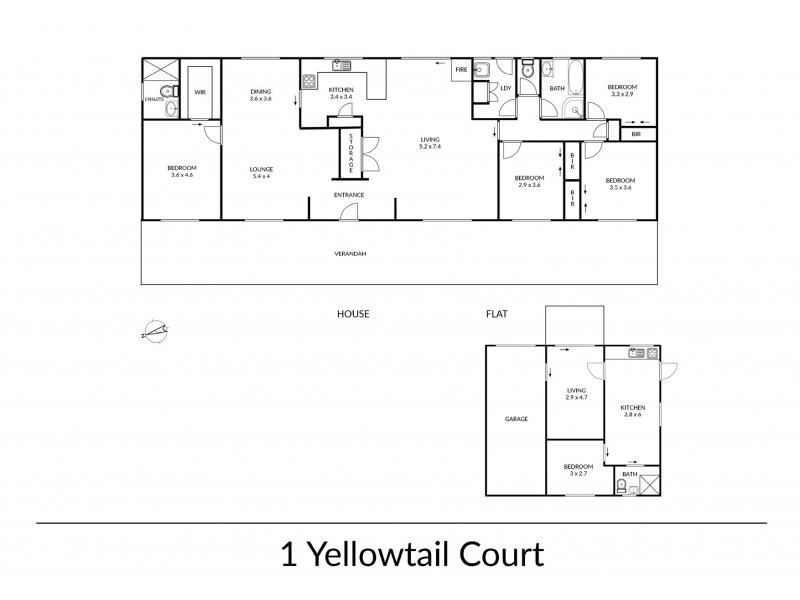 1 Yellowtail Court, Armidale NSW 2350 Floorplan