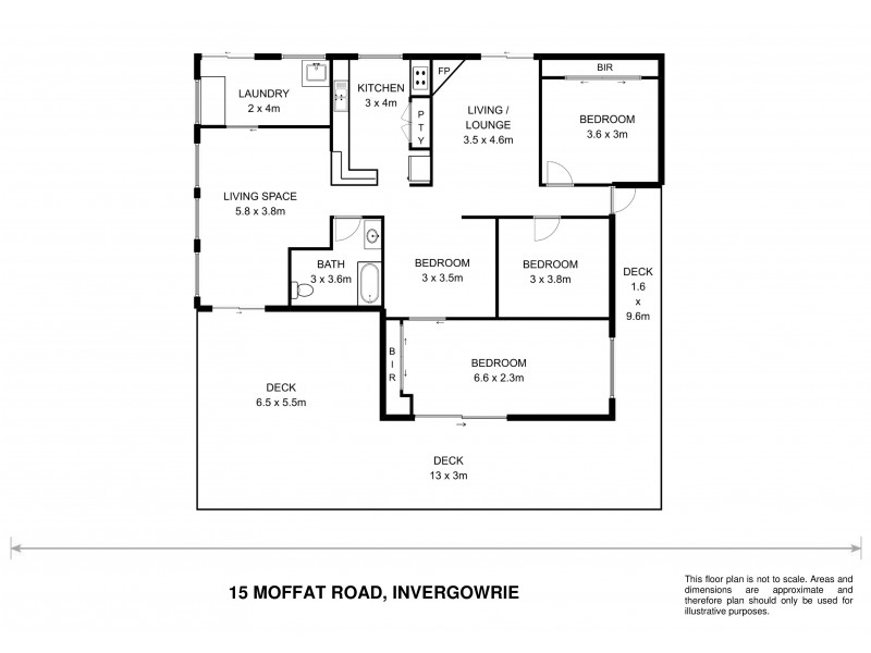 15 Moffatt Road, Armidale NSW 2350 Floorplan