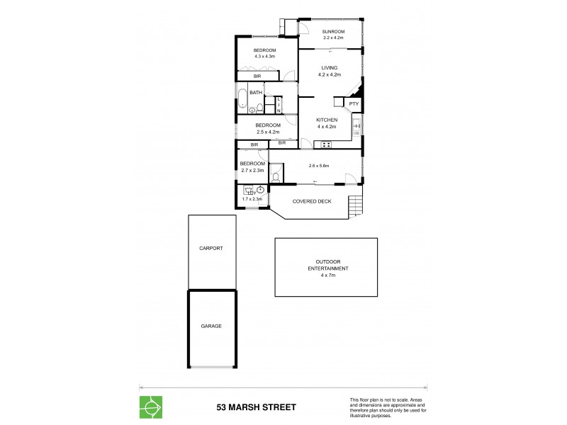 53 Marsh Street, Armidale NSW 2350 Floorplan