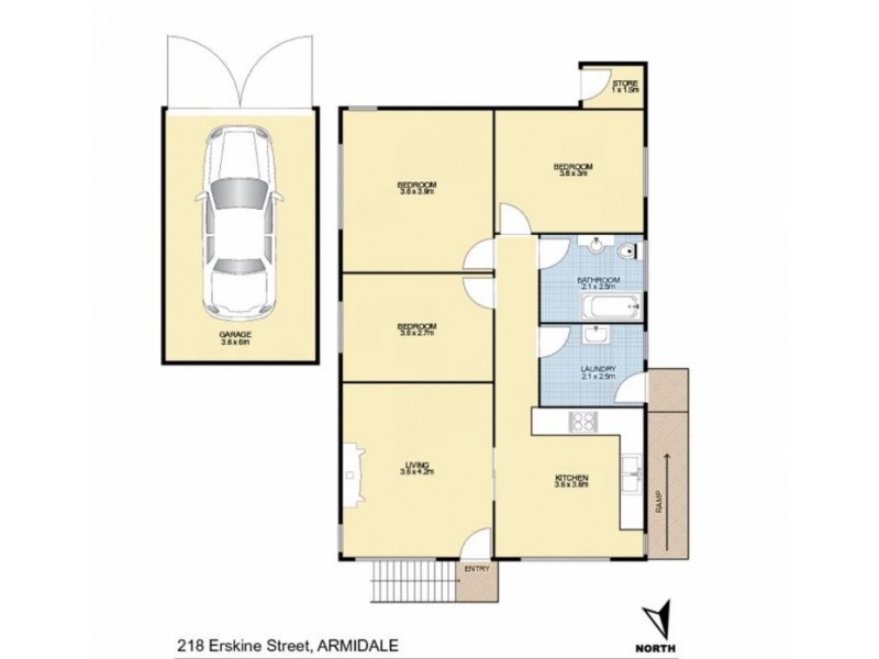 218 Erskine Street, Armidale NSW 2350 Floorplan
