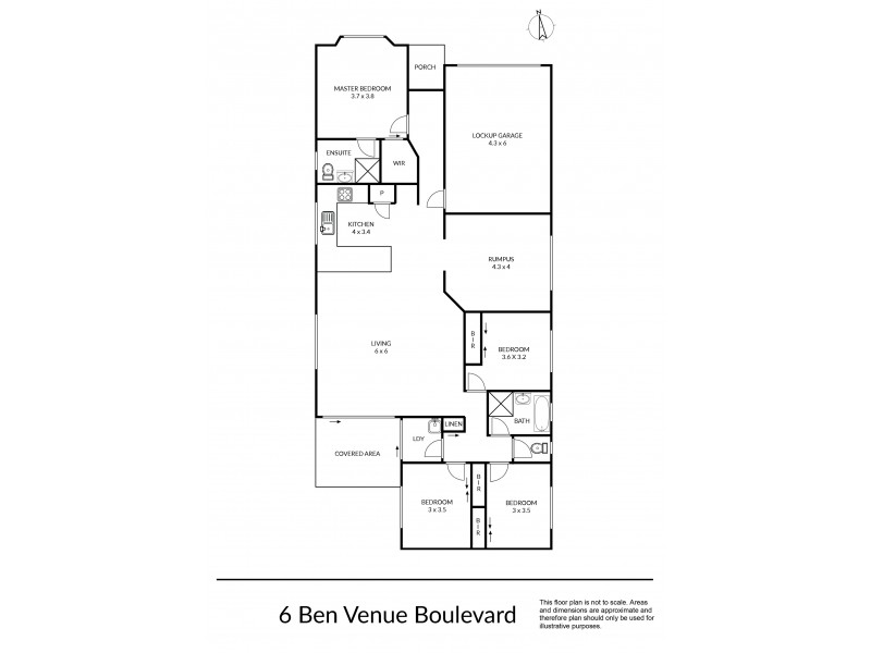 6 Ben Venue Boulevarde, Armidale NSW 2350 Floorplan