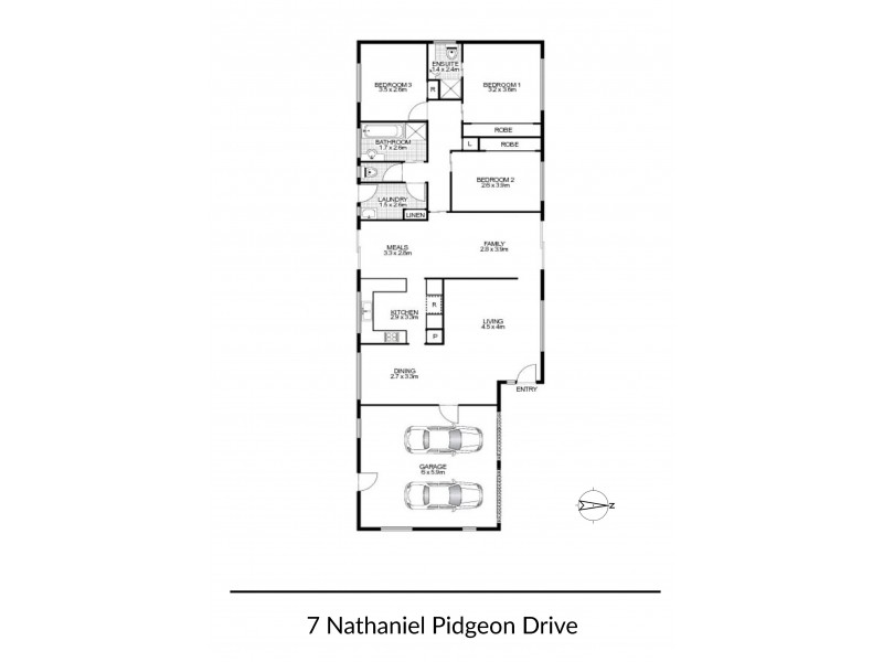 7 Nathaniel Pidgeon Drive, Armidale NSW 2350 Floorplan