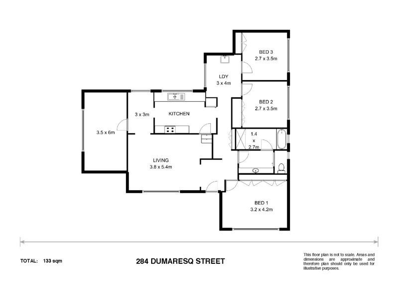 284 Dumaresq Street, Armidale NSW 2350 Floorplan