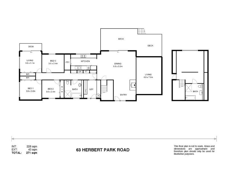 63 Herbert Park Road, Armidale NSW 2350 Floorplan