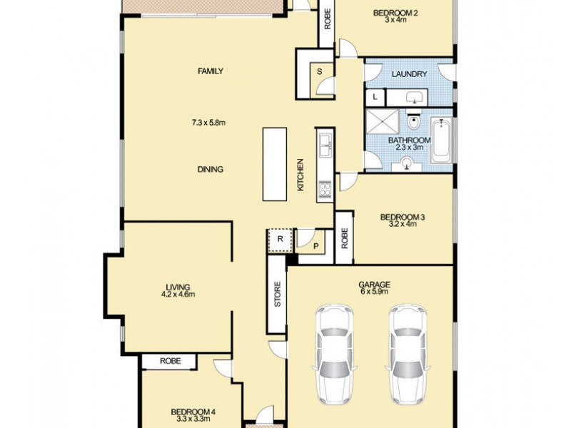 14 Albion Close, Armidale NSW 2350 Floorplan