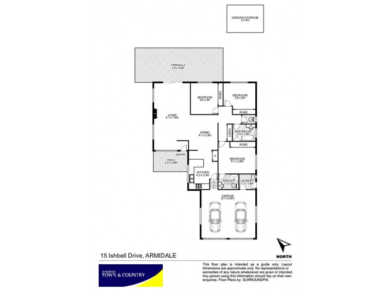 15 Ishbell Drive, Armidale NSW 2350 Floorplan