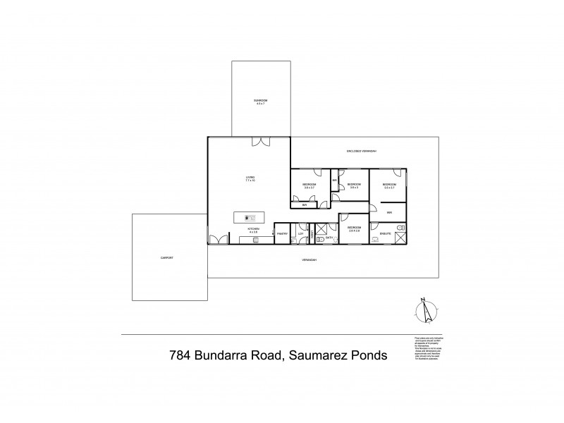 784 Bundarra Road, Armidale NSW 2350 Floorplan