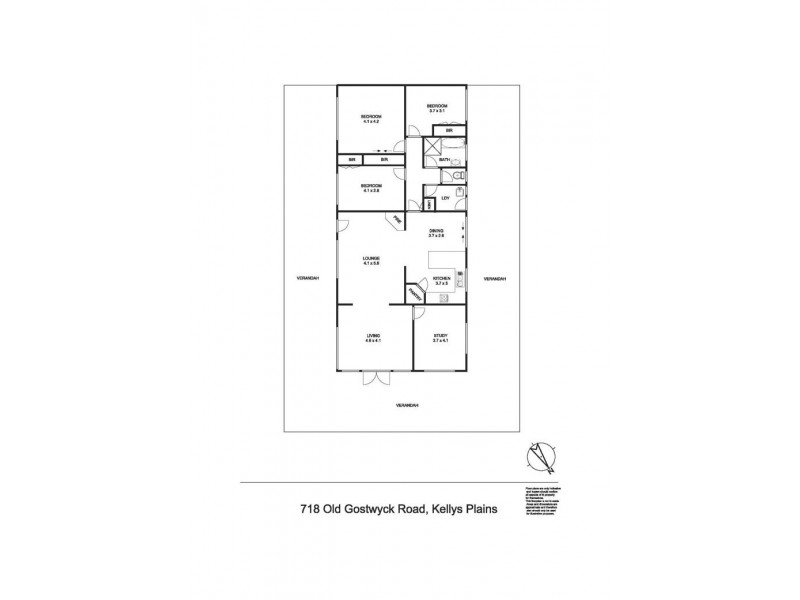 718 Old Gostwyck Road, Armidale NSW 2350 Floorplan