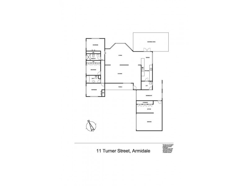 11 Turner Street, Armidale NSW 2350 Floorplan