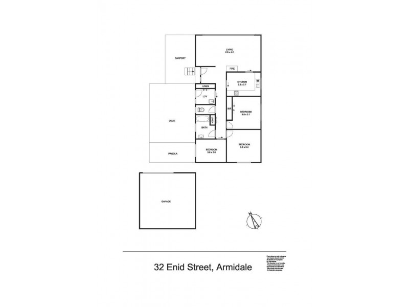32 Enid Street, Armidale NSW 2350 Floorplan