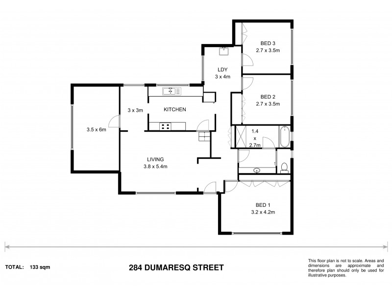 284 Dumaresq Street, Armidale NSW 2350 Floorplan