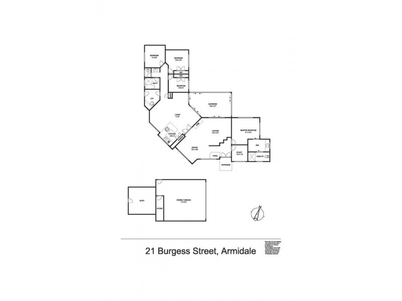 21 Burgess Street, Armidale NSW 2350 Floorplan