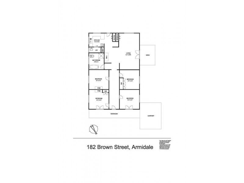 182 Brown Street, Armidale NSW 2350 Floorplan