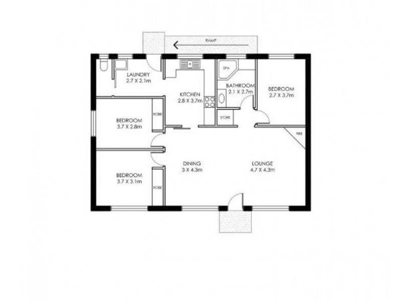 213 Canambe Street, Armidale NSW 2350 Floorplan