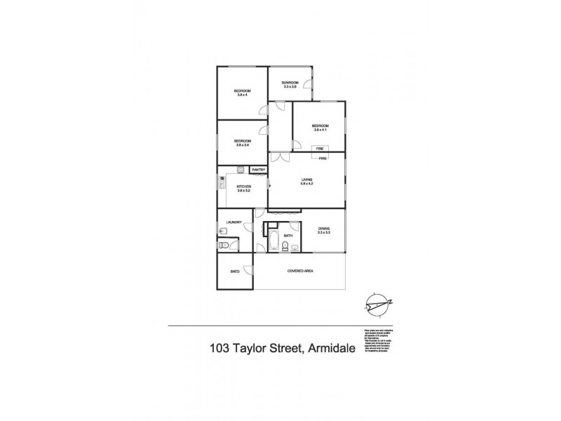 103 Taylor Street, Armidale NSW 2350 Floorplan