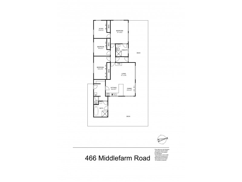 466 Middlefarm Road, Armidale NSW 2350 Floorplan