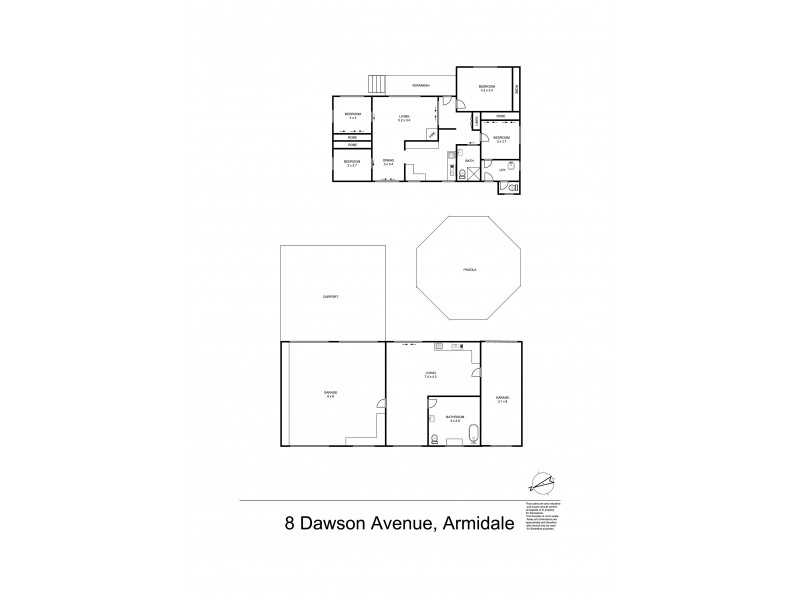 8 Dawson Avenue, Armidale NSW 2350 Floorplan