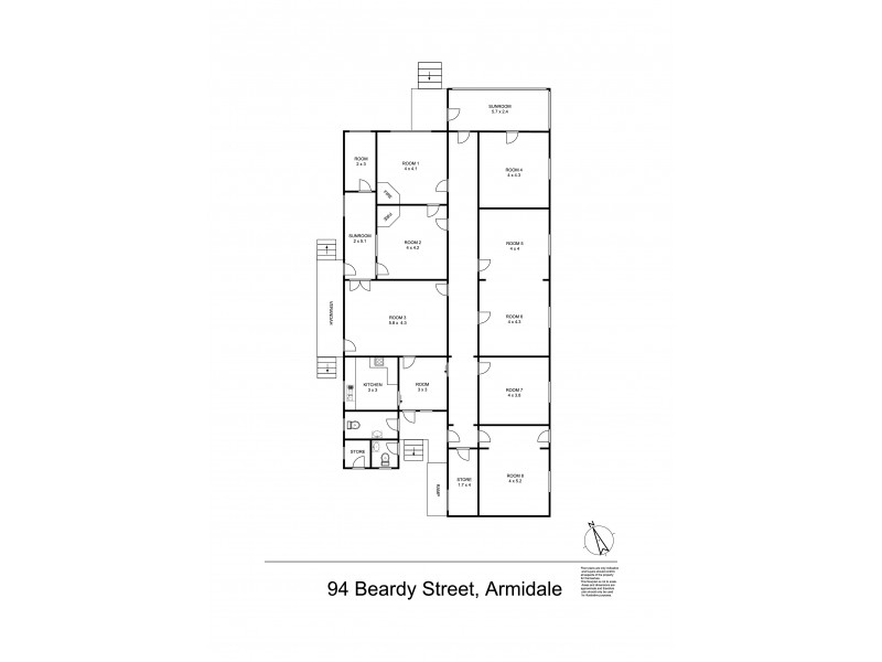 94 Beardy Street, Armidale NSW 2350 Floorplan
