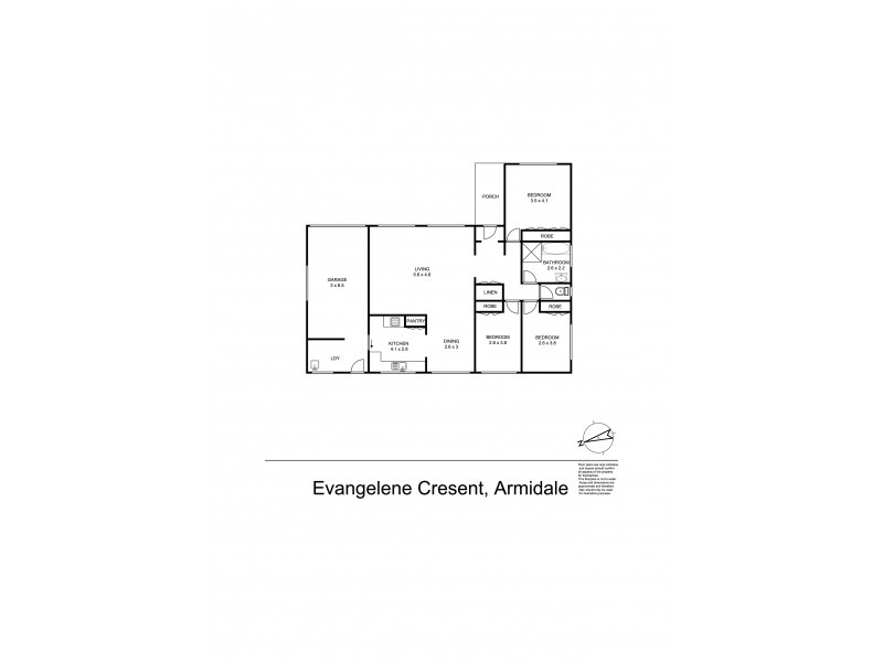 6 Evangelene Crescent, Armidale NSW 2350 Floorplan