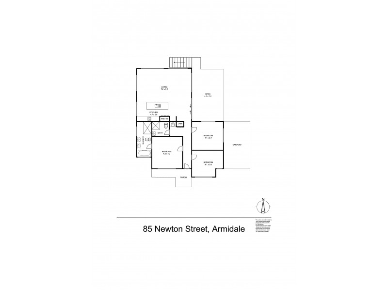85 Newton Street, Armidale NSW 2350 Floorplan