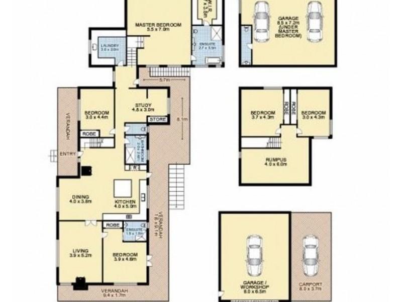 62 Mount Butler Road, Armidale NSW 2350 Floorplan