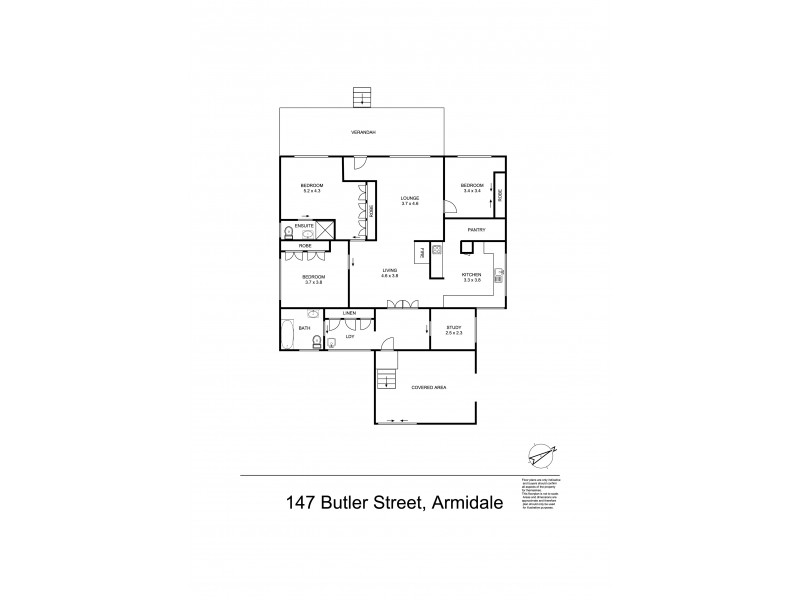 147 Butler Street, Armidale NSW 2350 Floorplan