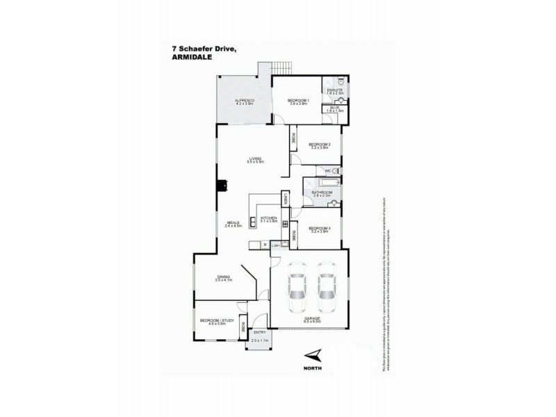 7 Schaefer Drive, Armidale NSW 2350 Floorplan
