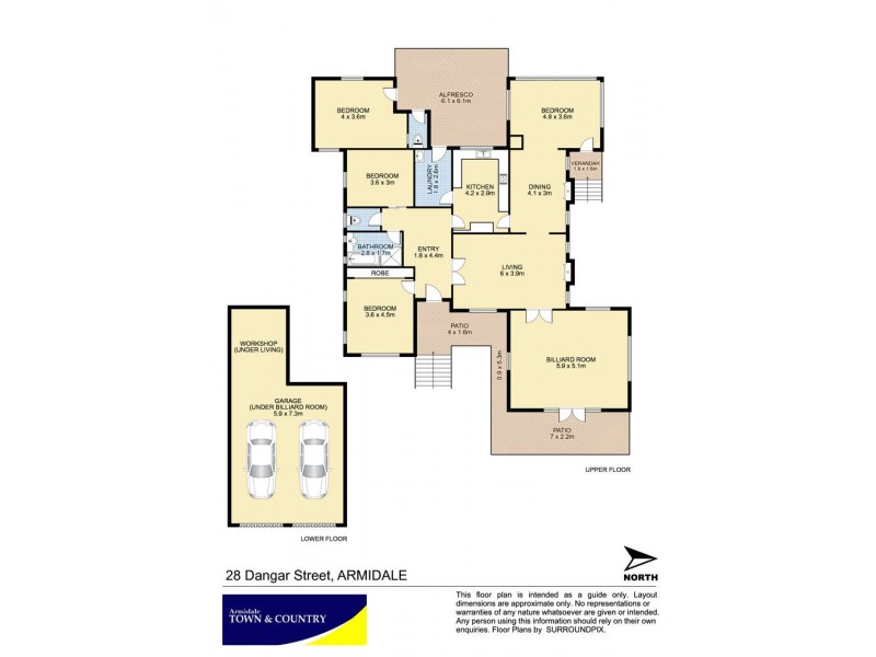 28 Dangar Street, Armidale NSW 2350 Floorplan