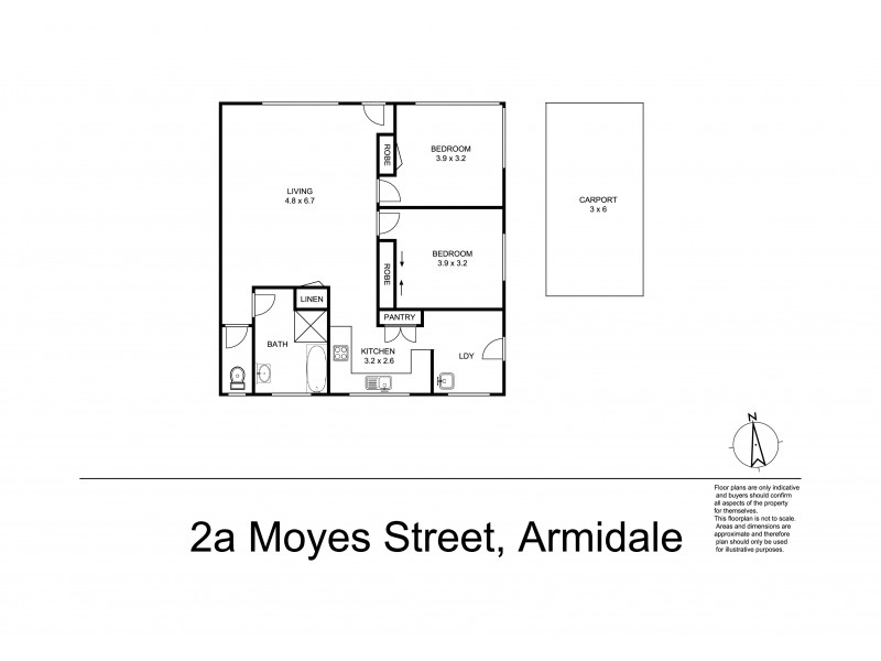 2A Moyes Street, Armidale NSW 2350 Floorplan