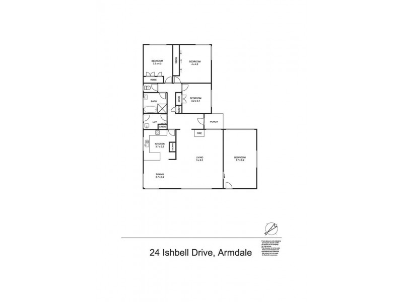 24 Ishbell Drive, Armidale NSW 2350 Floorplan