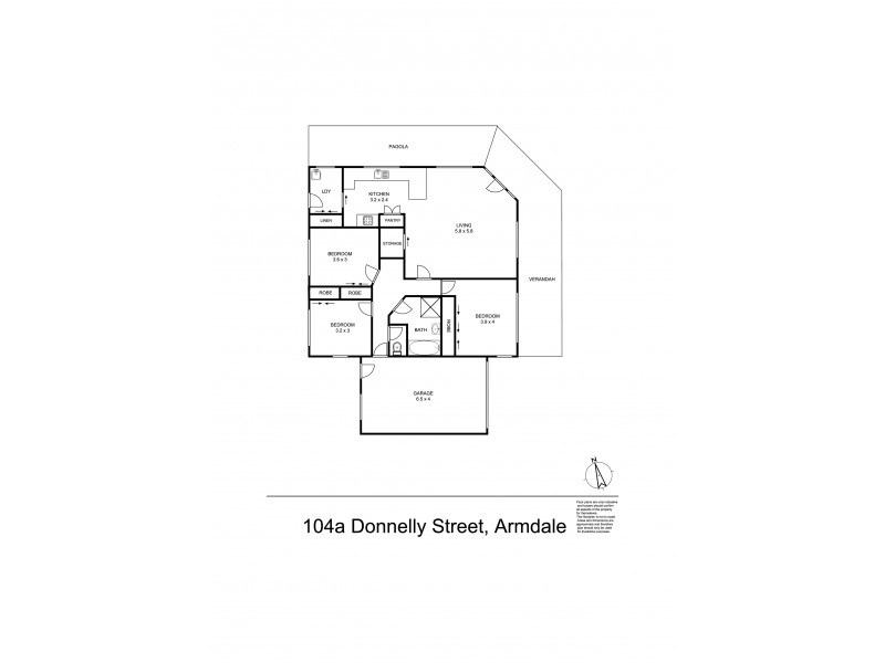 104a Donnelly Street, Armidale NSW 2350 Floorplan
