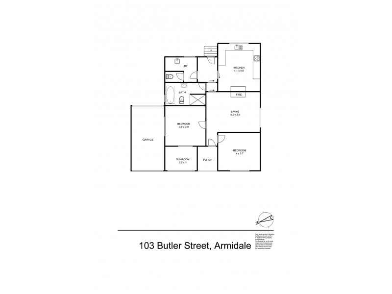 103 Butler Street, Armidale NSW 2350 Floorplan