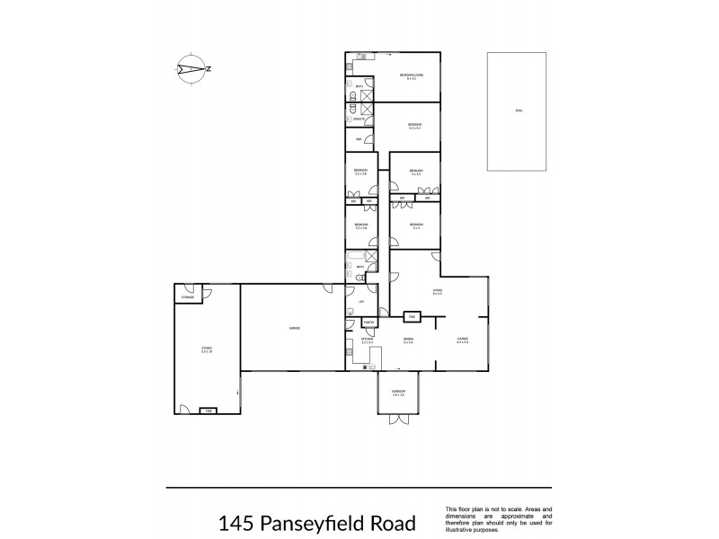 145 Panseyfield Road, Armidale NSW 2350 Floorplan