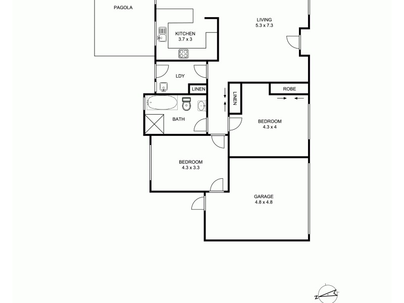 9 David Crescent, Armidale NSW 2350 Floorplan
