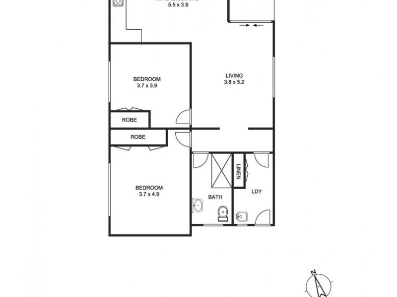 1/8 Mckeon Avenue, Armidale NSW 2350 Floorplan