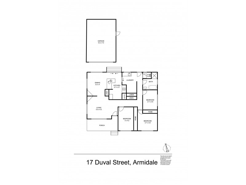 17 Duval Street, Armidale NSW 2350 Floorplan