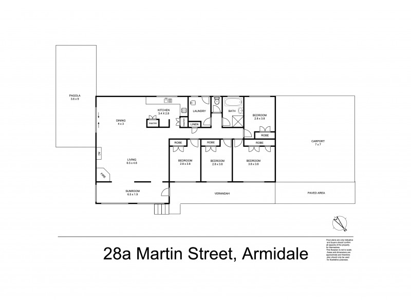 28a Martin Street, Armidale NSW 2350 Floorplan