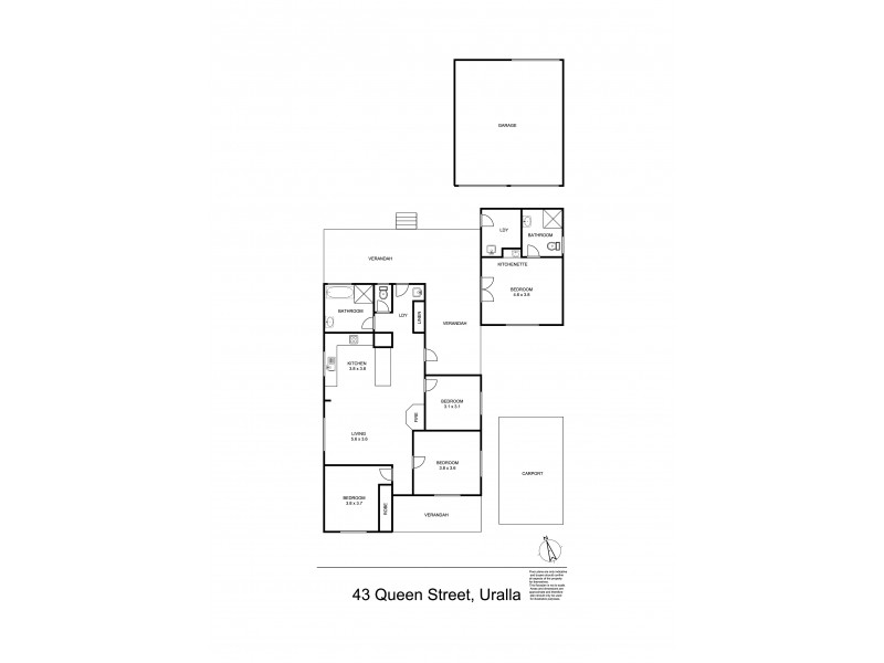 43 Queen Street, Uralla NSW 2358 Floorplan