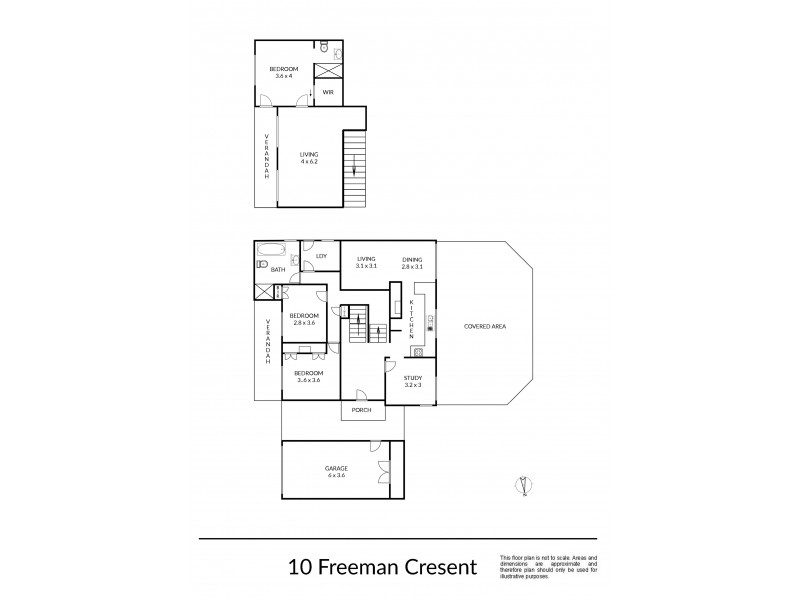 10 Freeman Crescent, Armidale NSW 2350 Floorplan