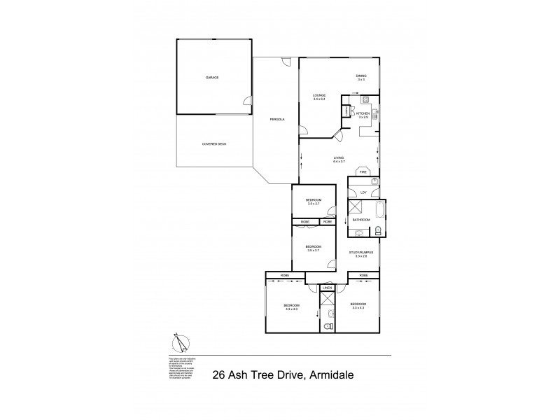 26 Ash Tree Drive, Armidale NSW 2350 Floorplan