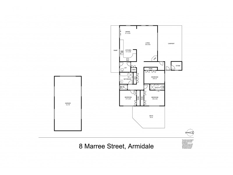 8 Marree Street, Armidale NSW 2350 Floorplan
