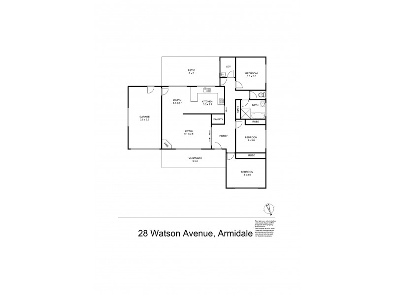 28 Watson Avenue, Armidale NSW 2350 Floorplan