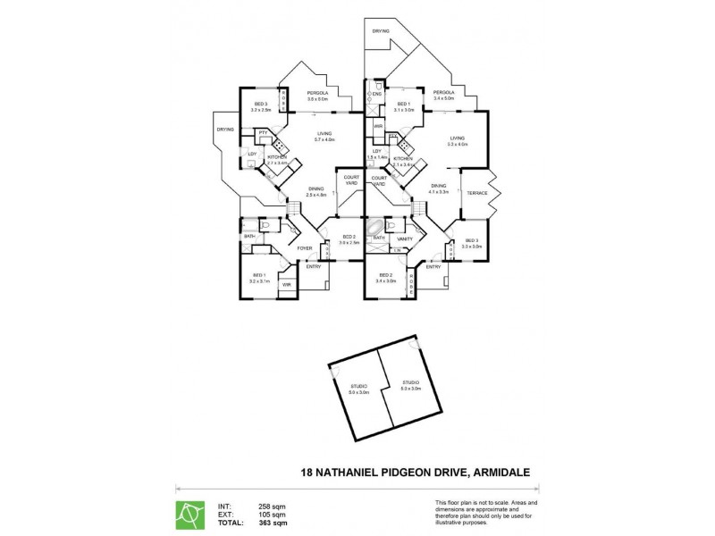 18 Nathanial Pidgeon Drive, Armidale NSW 2350 Floorplan